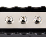 FOUR Connect 4-600338 STAGE3 jungimo juosta - detalus vaizdas su varžtais ir juoda briauna