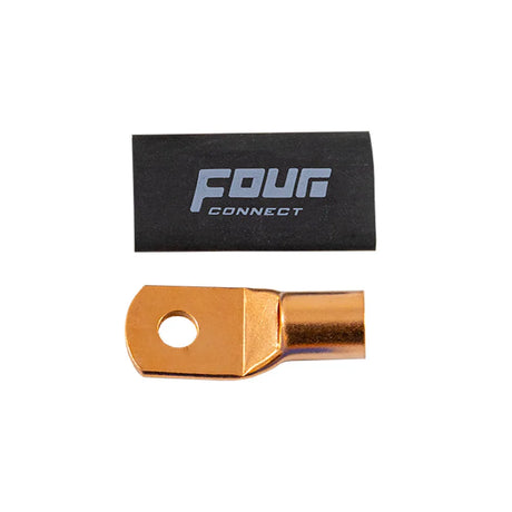FOUR Connect 4-690390 STAGE3 OFC M8 žiedinė jungtis 50mm2, 20x black