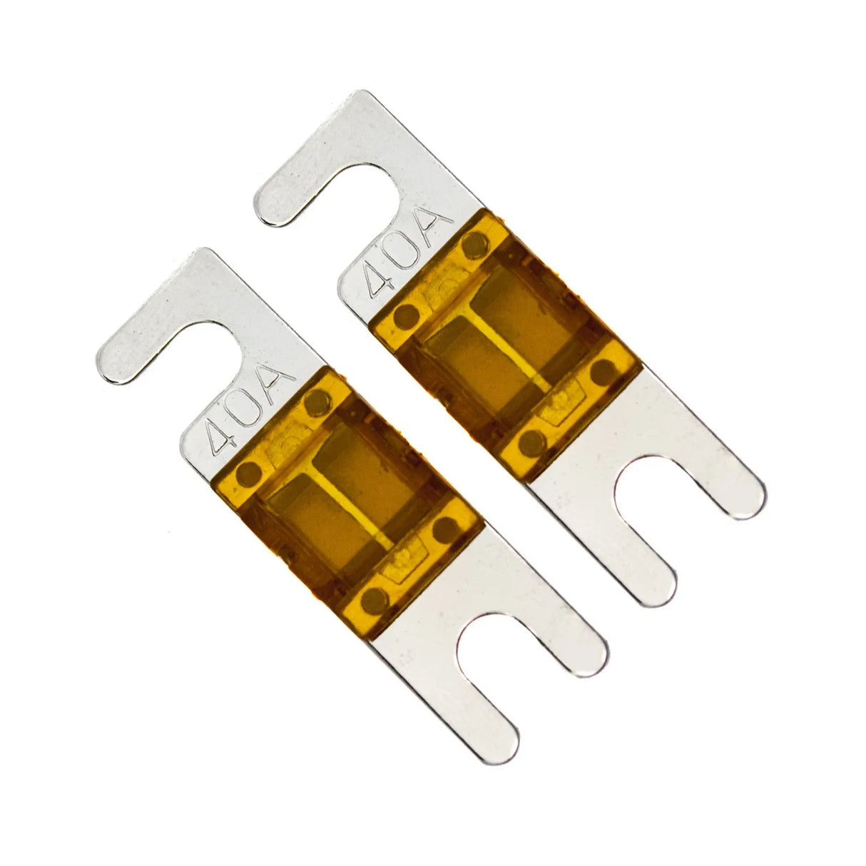 FOUR Connect 4-690652 MiniANL saugiklis 40A, 2 vnt. - Du saugikliai su metalinėmis kojelėmis