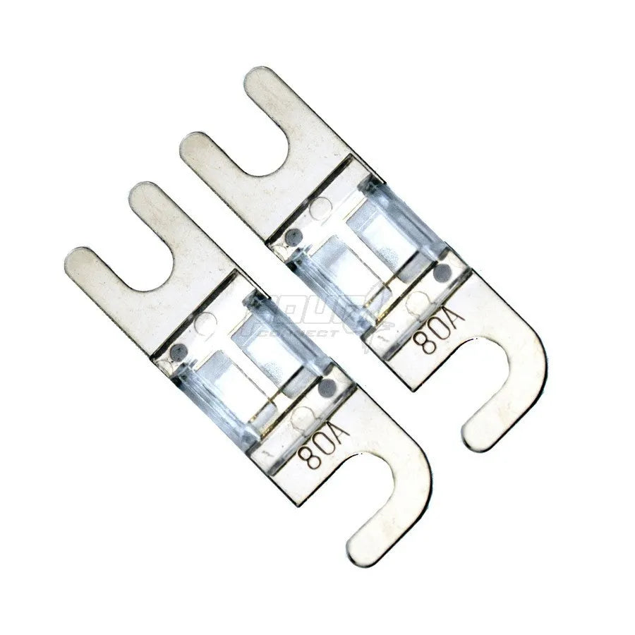 FOUR Connect 4-690656 MiniANL saugiklis 80A, 2vnt - Du saugikliai su metalinėmis kojelėmis