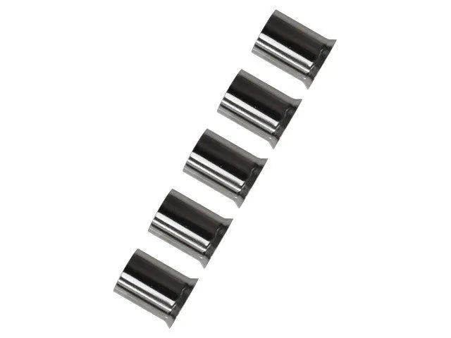 FOUR Connect 4-690717 laidų galai 35 mm2, 5 vnt. - penki metaliniai vamzdeliai iš arti