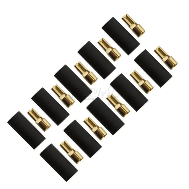 FOUR Connect 4-690733 plokščias jungtis 6.0mm², plotis 2.8mm, juoda, 10vnt