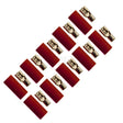 FOUR Connect 4-690743 plokščias jungtis 6.0mm², plotis 4.8mm, raudona, 10vnt