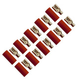FOUR Connect 4-690746 plokščias jungtis 6.0mm², plotis 6.3mm, raudona, 10vnt