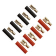 FOUR Connect 4-690752 plokščias jungtis 2.5mm² - 2x2.8mm/2x4.8mm raudona + 2x2.8mm/2x4.8mm juoda
