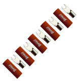 FOUR Connect 4-690826 M4 šakutės jungtis 10mm², 5x Raudona