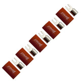 FOUR Connect 4-690827 M4 šakutės jungtis 20mm², 5x Raudona - Raudonos šakutės jungtys eilėje