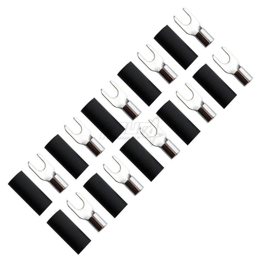 FOUR Connect 4-690835 M4 šakutės jungtis 6.0 mm², 10x juoda