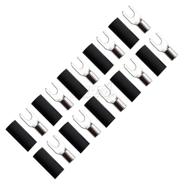 FOUR Connect 4-690835 M4 šakutės jungtis 6.0 mm², 10x juoda