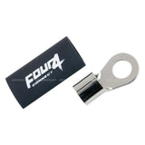 FOUR Connect 4-690924 M12 žiedinis terminalas 50 mm², 1x juodas - Juodas dangtelis su logotipu ir žiedas