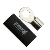 FOUR Connect 4-690924 M12 žiedinis terminalas 50 mm², 1x juodas - Žiedinis terminalas ir juoda mova