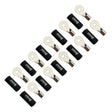 FOUR Connect 4-690951 M4 žiedinė jungtis 10mm², 10x juoda