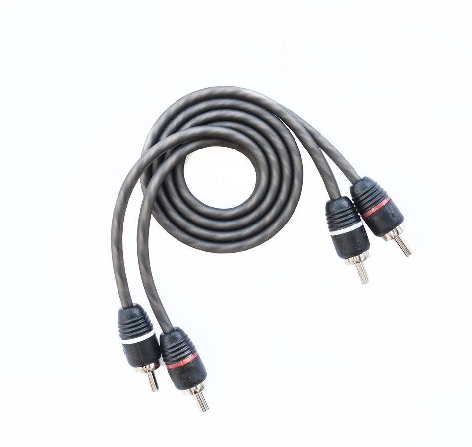 FOUR Connect 4-800152 STAGE1 RCA kabelis 1.5m - RCA jungčių galai su spalviniais žiedeliais