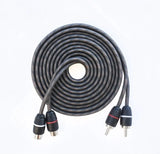FOUR Connect 4-800153 STAGE1 RCA pratęsimo kabelis 2.0m - RCA jungčių detalus vaizdas su spalvų žymėjimu