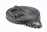 FOUR Connect 4-800157 STAGE1 RCA-cable 5.5m, 6ch - Susukti 6 RCA kabeliai su spalvotais žiedeliais