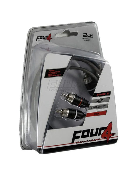 FOUR Connect 4-800251 STAGE2 RCA-laidas 0.75m