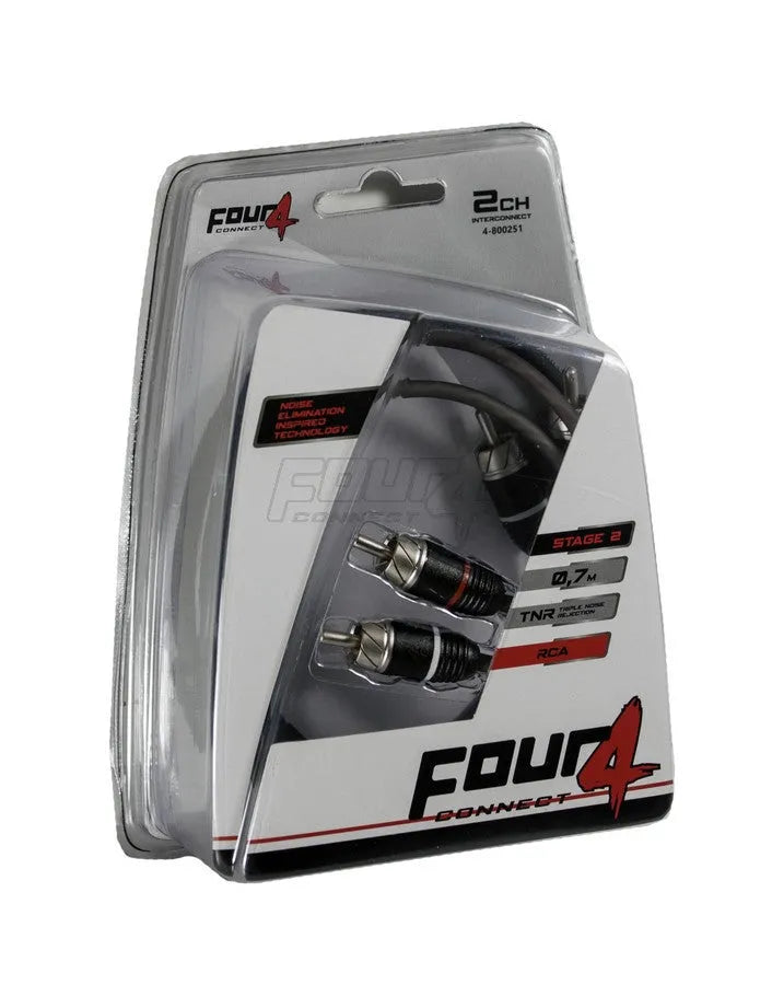 FOUR Connect 4-800251 STAGE2 RCA-laidas 0.75m