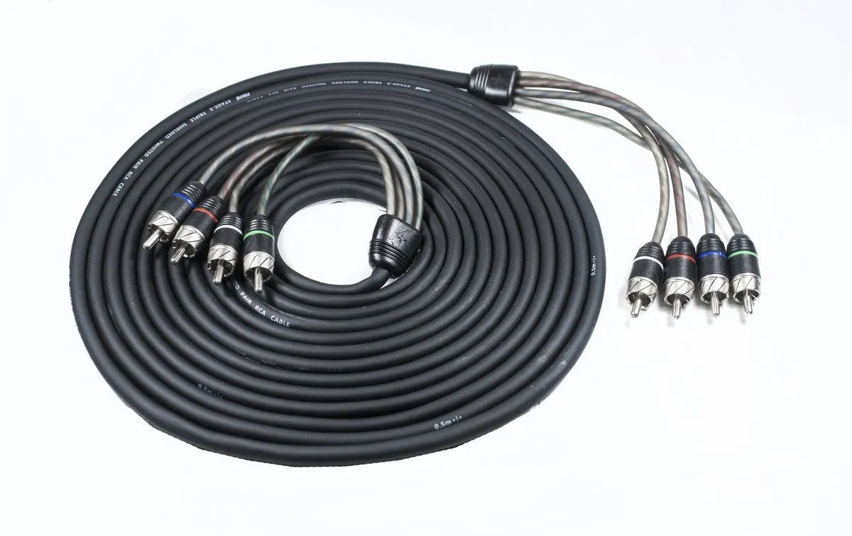 FOUR Connect 4-800256 STAGE2 RCA-laidas 5.5m, 4ch