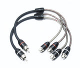 FOUR Connect 4-800258 STAGE2 Y-splitter 1M - 2F - Y formos kabelis su RCA jungtimis