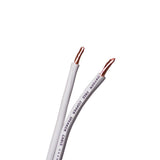 FOUR Connect 4-800268 OFC-speakercable baltas 2x2.5mm2, 200m - baltas kabelis su užrašu iš arti