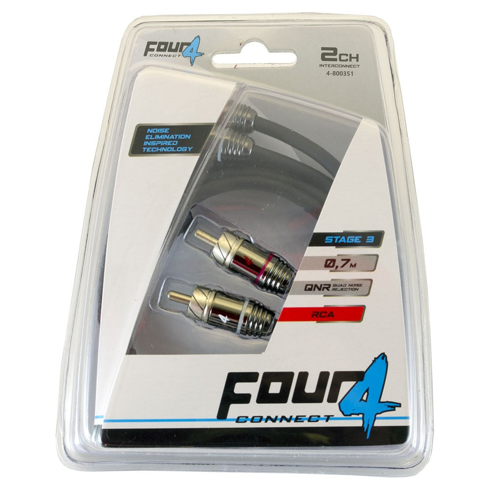 FOUR Connect 4-800351 STAGE3 RCA kabelis 0.75m