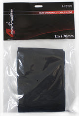 FOUR Connect 4-FST70 audinio/poliesterio susitraukimo vamzdelis 70mm/2m - audinio vamzdelis permatomoje pakuotėje