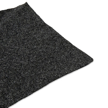 FOUR Connect 4-HPGR SHOP apmušalų kilimėlis TAMSIAI PILKAS 1,36mx2,1m - detalus tekstūros vaizdas iš arti