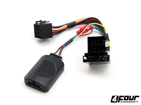 FOUR Connect Alfa Romeo vairo nuotolinio valdymo adapteris - Juodas modulis su laidais ir jungtimis