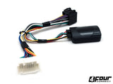FOUR Connect Chevrolet/Opel/Suzuki vairo nuotolinio valdymo adapteris - Juodas modulis su laidais ir jungtimis