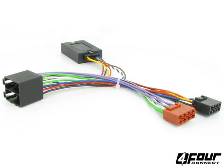 FOUR Connect Citroen vairo nuotolinio valdymo adapteris - Įvairių spalvų laidai su jungtimis