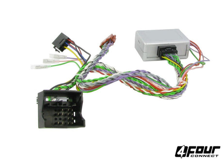 FOUR Connect Citroen vairo nuotolinio valdymo adapteris - Sidabrinė dėžutė su laidais ir jungtimis