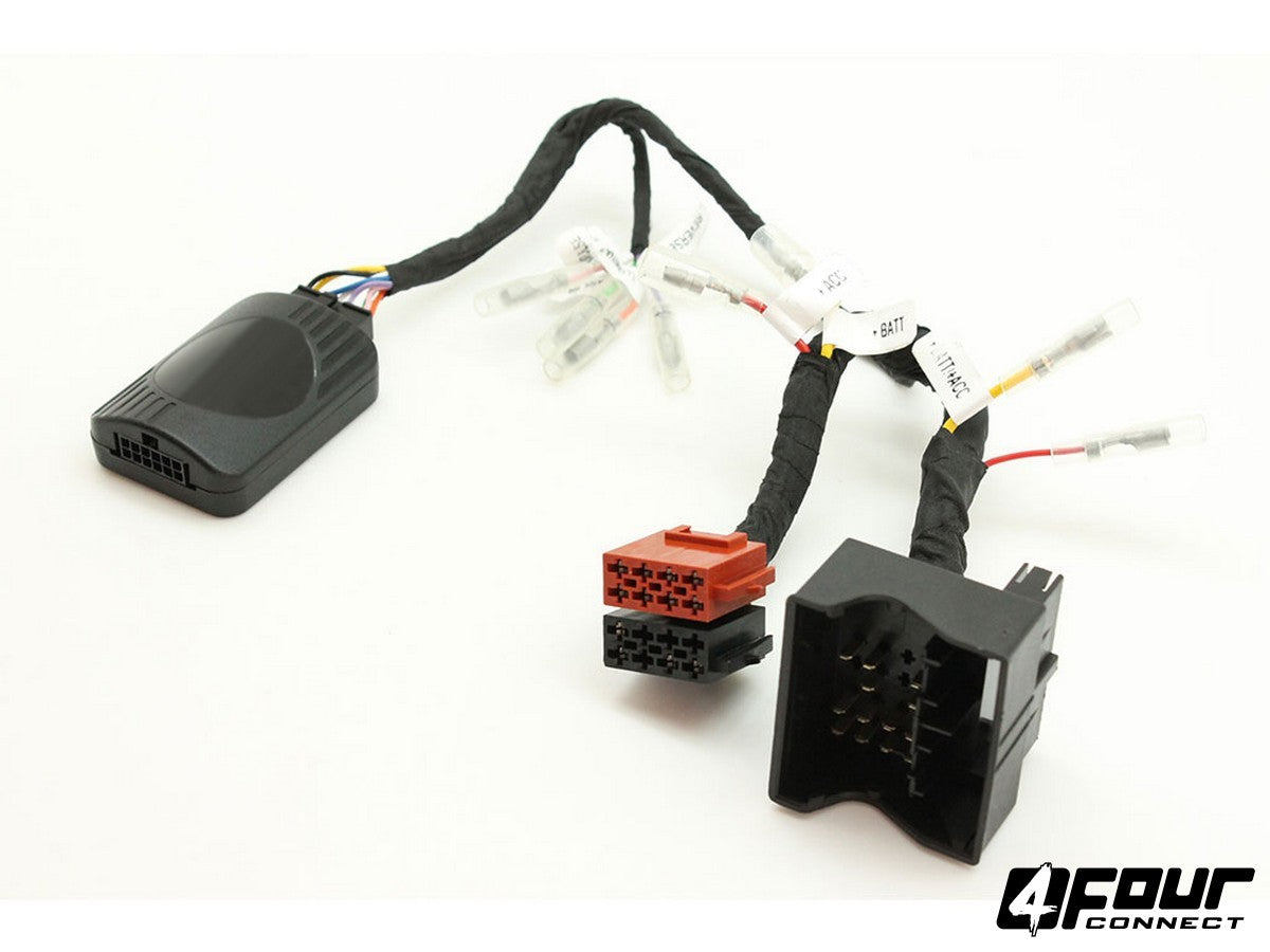 FOUR Connect Citroen vairo nuotolinio valdymo adapteris - Juodas adapteris su laidais ir jungtimis