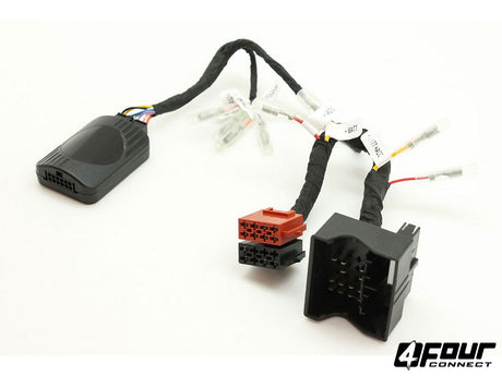 FOUR Connect Citroen vairo nuotolinio valdymo adapteris - Juodas adapteris su laidais ir jungtimis
