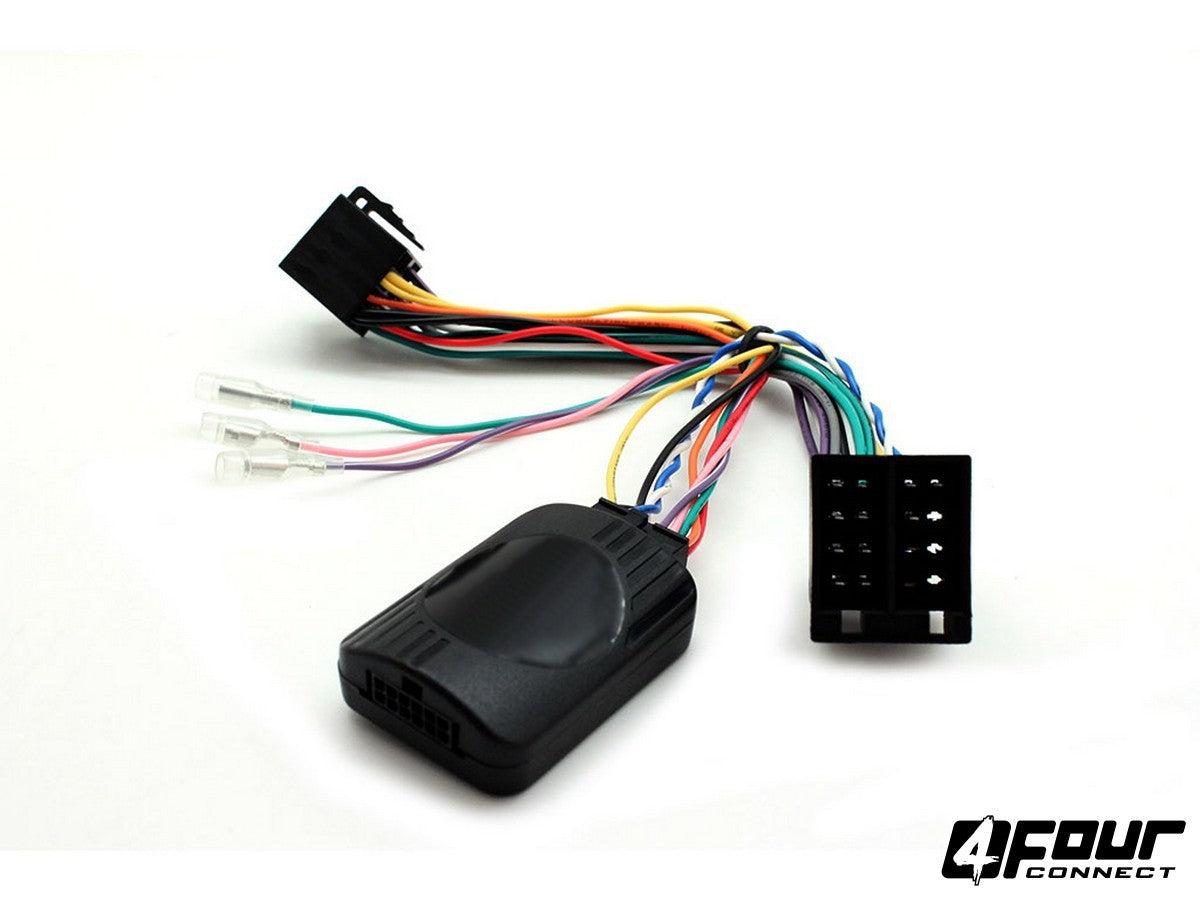 FOUR Connect Fiat vairo nuotolinio valdymo adapteris - Juodas adapteris su laidais ir jungtimis