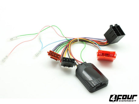 FOUR Connect Hyundai vairuotojo pultelio adapteris - Adapteris su laidais ir jungtimis