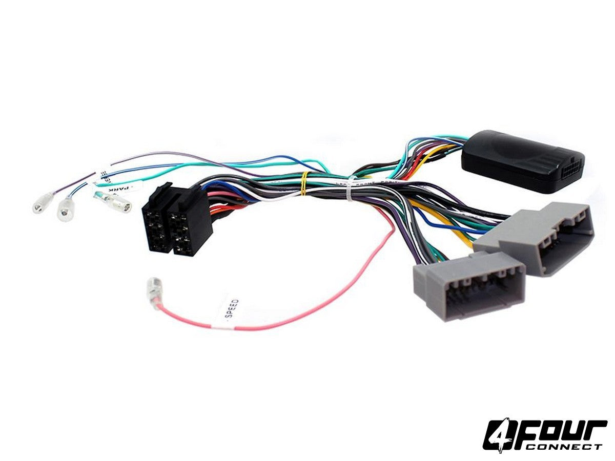 FOUR Connect Jeep/Dodge vairo nuotolinio valdymo adapteris - laidų raizginys su jungtimis ir moduliu