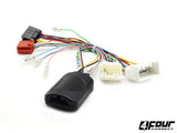 FOUR Connect Mitsubishi vairo nuotolinio valdymo adapteris - įvairūs laidai ir jungtys su moduliu