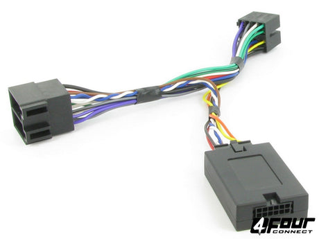 FOUR Connect Peugeot vairo nuotolinio valdymo adapteris - Adapteris su laidais ir jungtimis