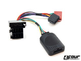 FOUR Connect Peugeot vairo nuotolinio valdymo adapteris - Juodas valdymo blokelis su laidais ir jungtimis