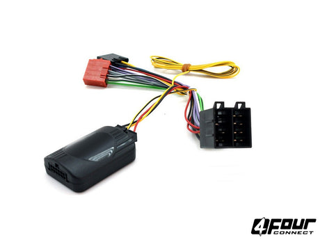 FOUR Connect Saab vairo nuotolinio valdymo adapteris - Juodas adapteris su laidais ir jungtimis