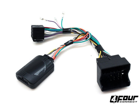 FOUR Connect Seat vairo nuotolinio valdymo adapteris - Juodas adapteris su laidais ir jungtimis