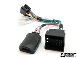 FOUR Connect Skoda vairo nuotolinio valdymo adapteris - Adapterio jungtys su laidais ir moduliu