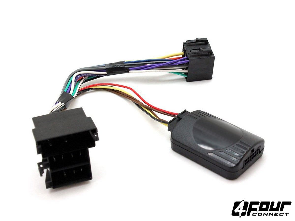 FOUR Connect VW vairo nuotolinio valdymo adapteris - jungtys su laidais ir moduliuku