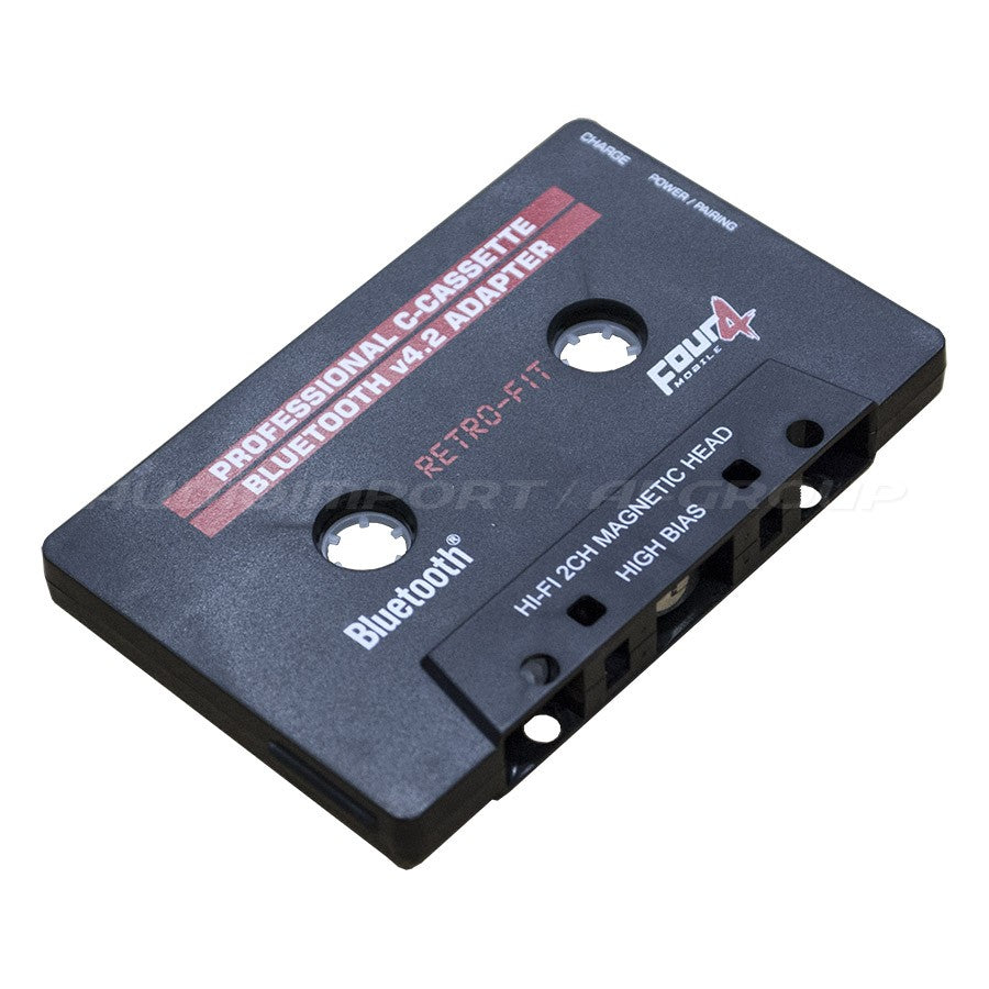 FOUR Mobile 4-CASSETTE-BT - Šoninis vaizdas su jungtimis ir mygtukais