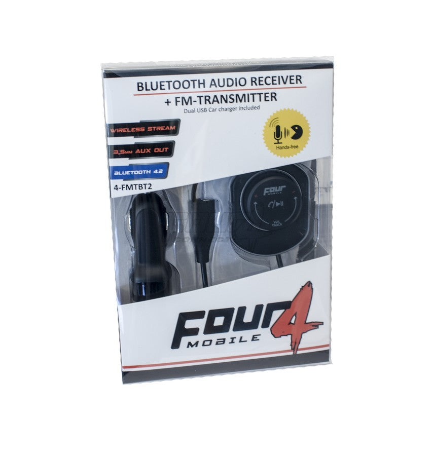 FOUR Mobile 4-FMTBT2 FM siųstuvas Bluetooth V4.2