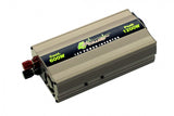 FOUR Power Invertteri 600Wrms/1200Wmax - Galinė panelė su jungtimis ir ventiliatoriumi