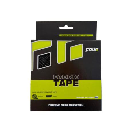 FOUR S1-FabricTape 6000*20mm - Pakuotės priekis su lipnios juostos detale