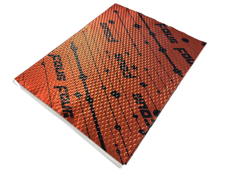 FOUR S2-BaseMat 2,5 MM 500*370 - Oranžinė tekstūra su juodais raštais