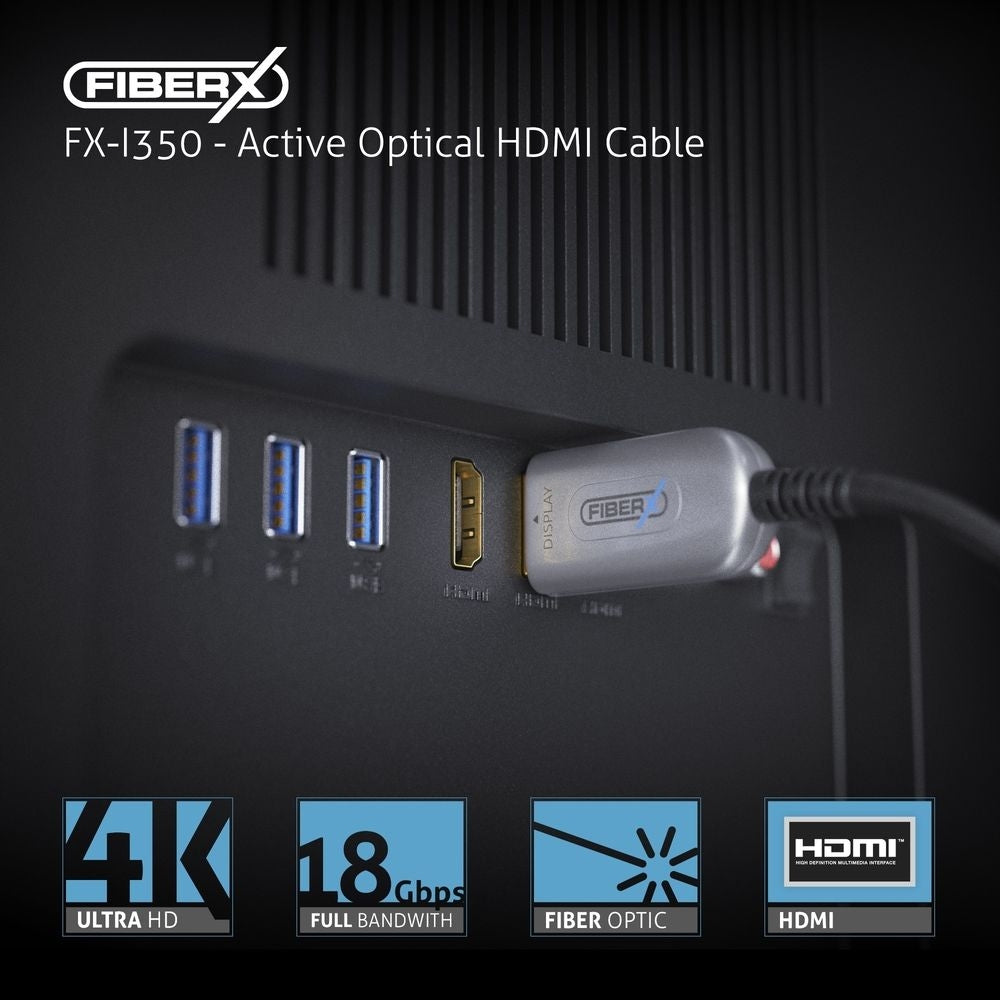 FX-I350-030 FiberX Series - HDMI 4K pluošto ilgintuvas, 30m