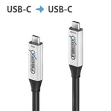 FX-I600-015 FiberX serijos - USB 3.2 Gen 1 aktyvus optinis kabelis USB-C - 15m